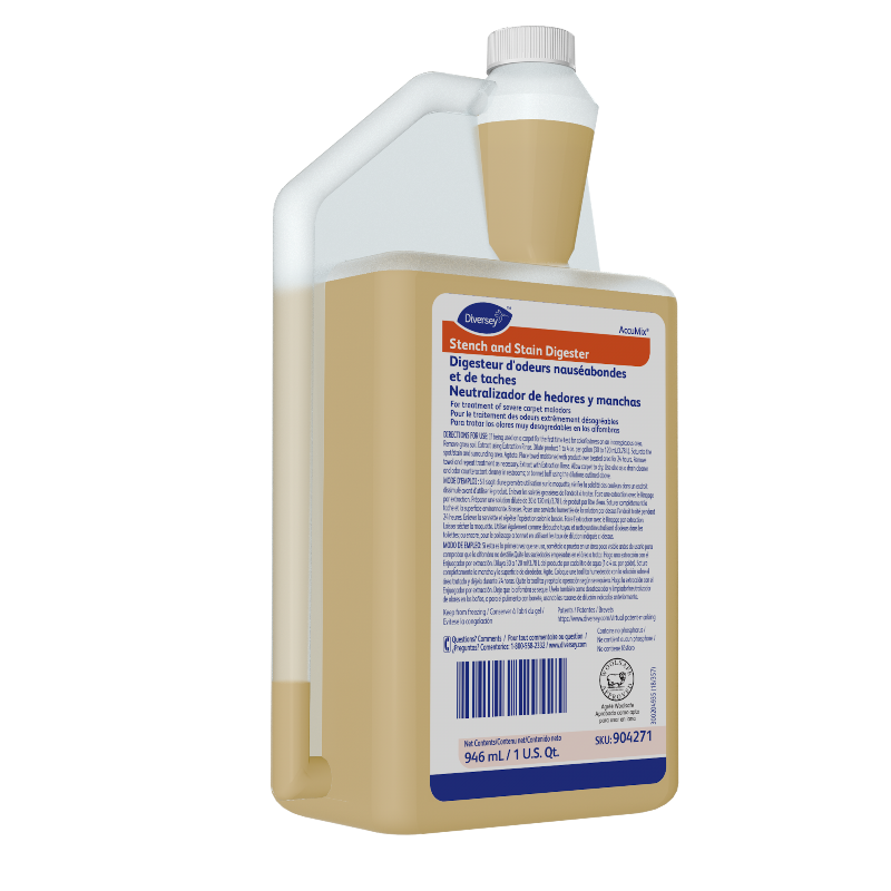 Stench & Stain Digester, 32 oz, AccuMix, 6/CT